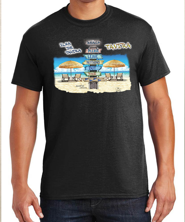 T-shirt Pégadas Tavira