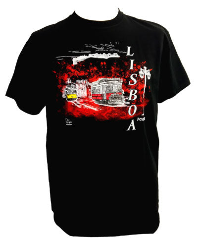 T-shirt Vermelho e Amarelo