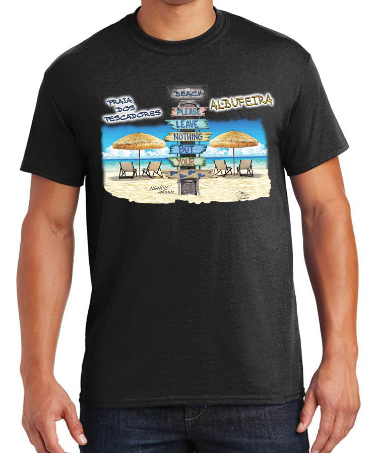 T-shirt Pegadas Albufeira