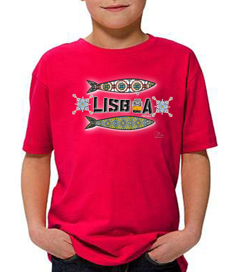 T-shirt Kids 2 Sardinhas Lisboa