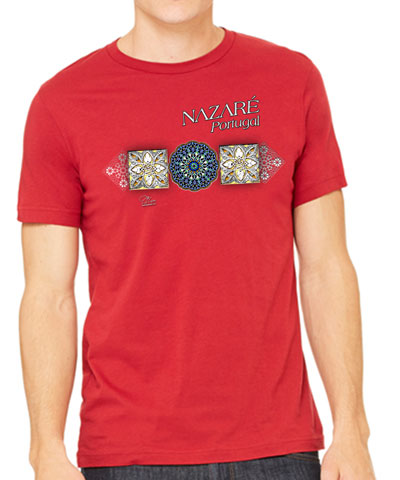 T-shirt Azulejo Árabe Nazaré