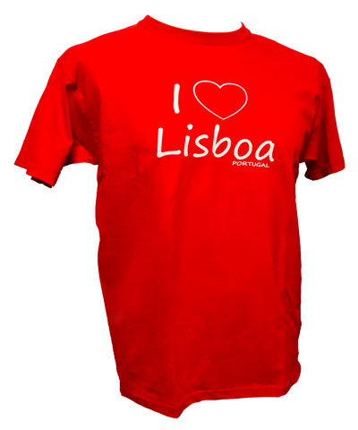 T-shirt I Love Lisboa