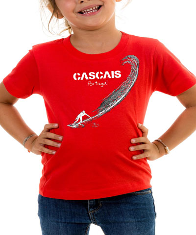 T-shirt Kids Surf Cascais
