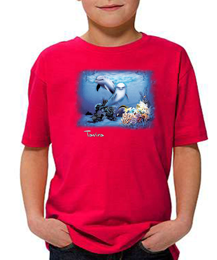 T-shirt Kids Golfinhos Tavira