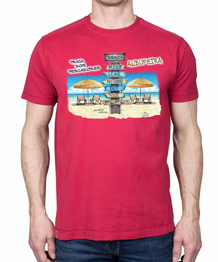 T-shirt Pegadas Albufeira