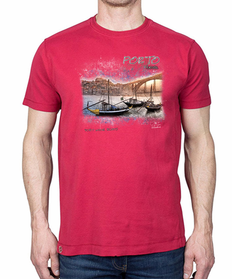 T-shirt Port Wine Boats