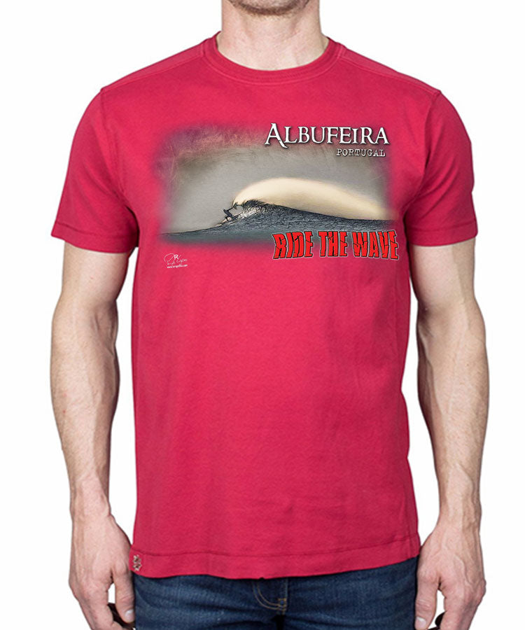 T-shirt Ride the Wave Albufeira