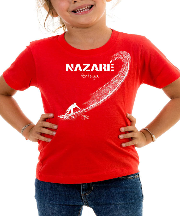 T-shirt Kids Surf Nazaré