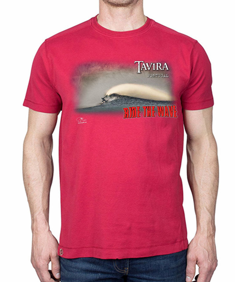 T-shirt Ride the Wave Tavira