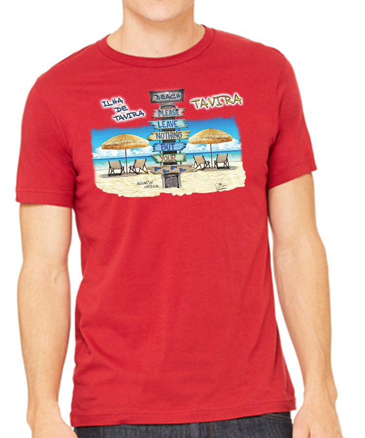 T-shirt Pégadas Tavira