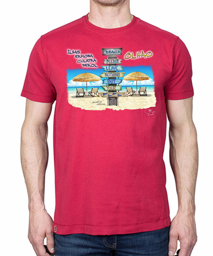 T-shirt Pegadas Olhão