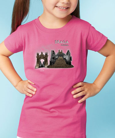 T-shirt Kids Escadaria Braga