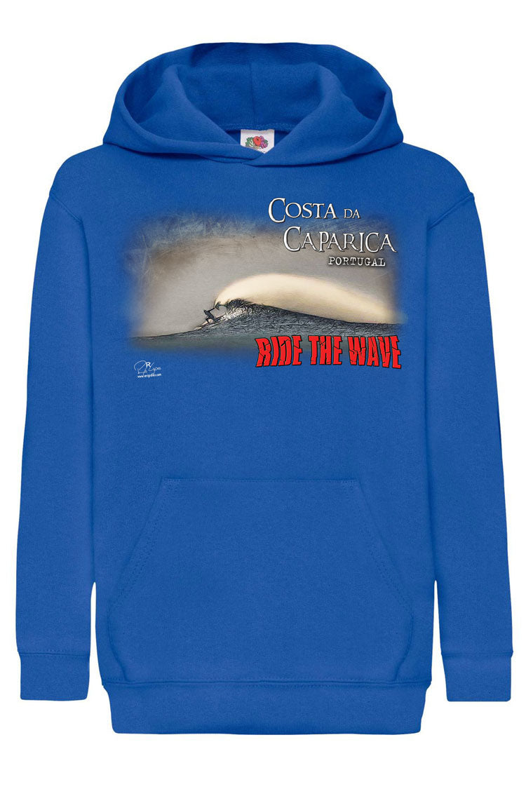 Sweatshirt Kids Ride the Wave Costa da Caparica
