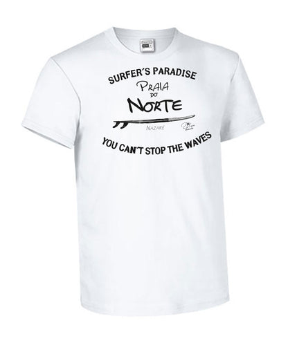 T-shirt Kids You Can't Stop the Waves Nazaré