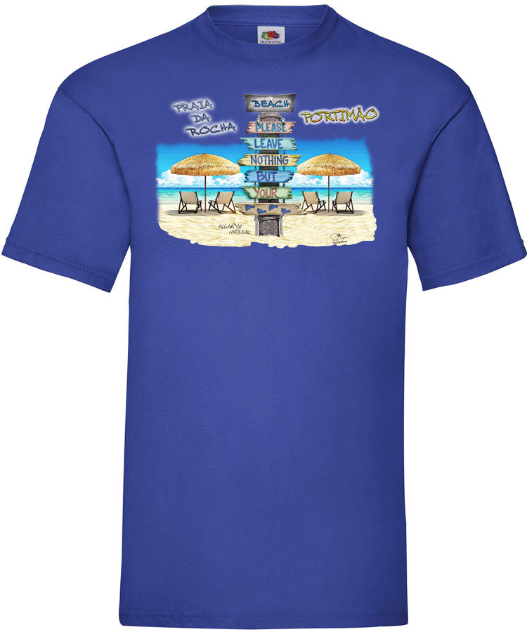 T-shirt Pegadas Praia da Rocha