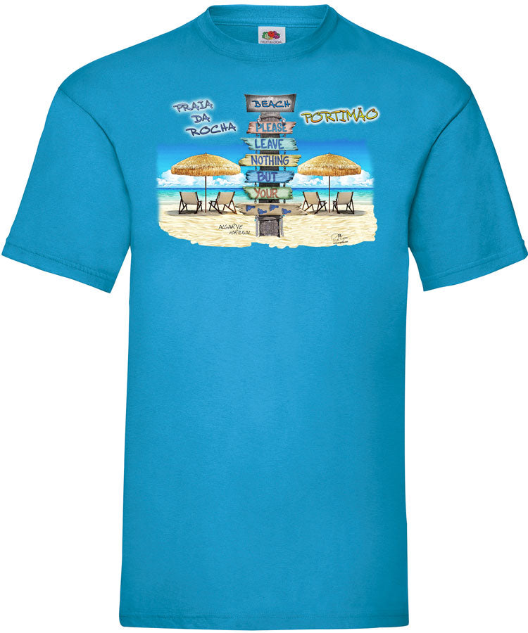 T-shirt Pegadas Praia da Rocha