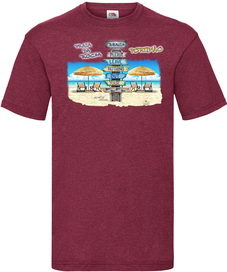 T-shirt Pegadas Praia da Rocha