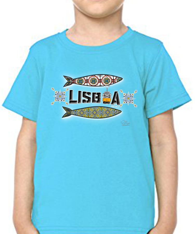 T-shirt Kids 2 Sardinhas Lisboa