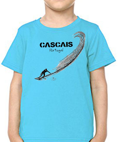 T-shirt Kids Surf Cascais