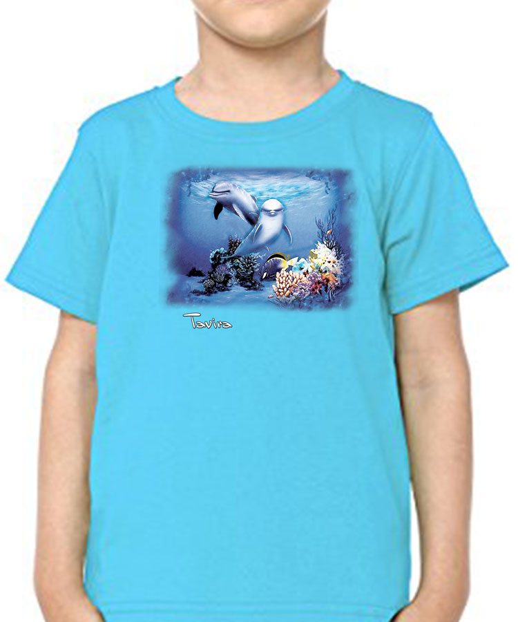 T-shirt Kids Golfinhos Tavira