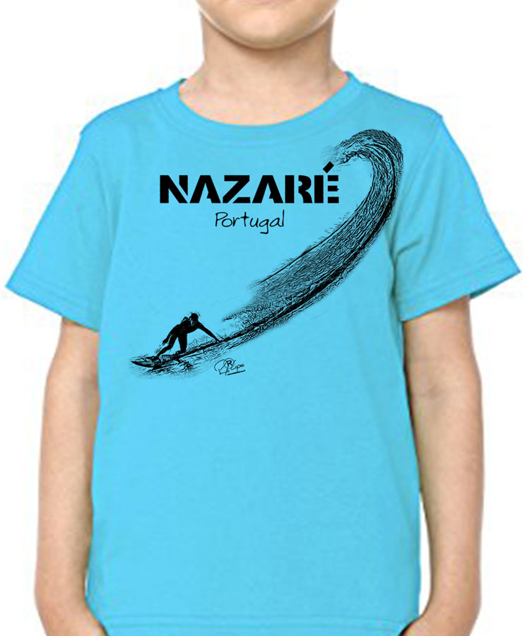 T-shirt Kids Surf Nazaré