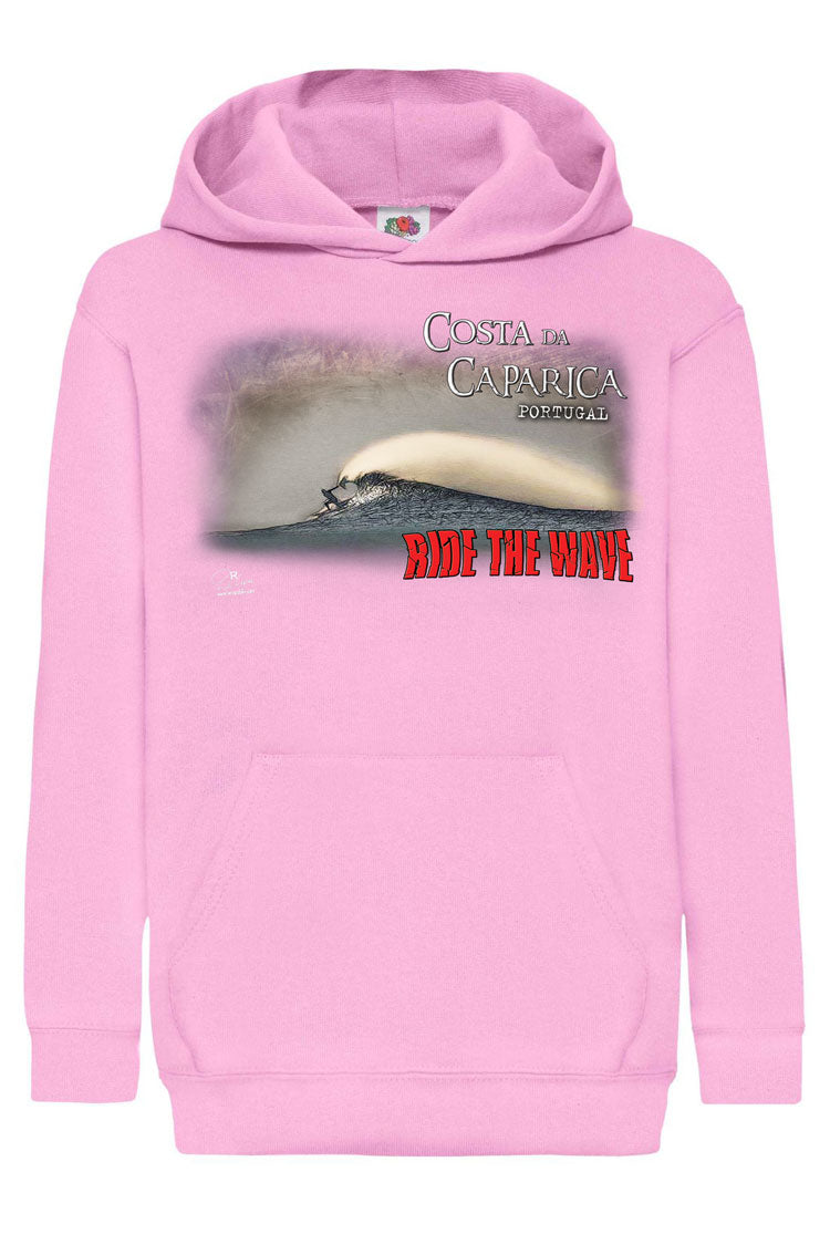 Sweatshirt Kids Ride the Wave Costa da Caparica