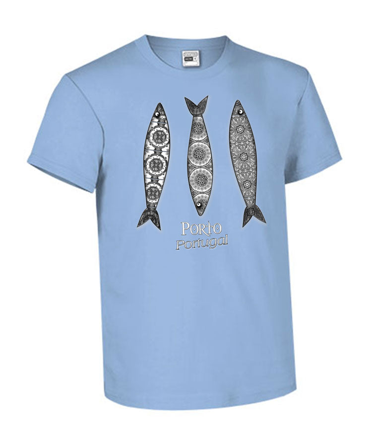T-shirt Kids 3 Sardinhas Porto