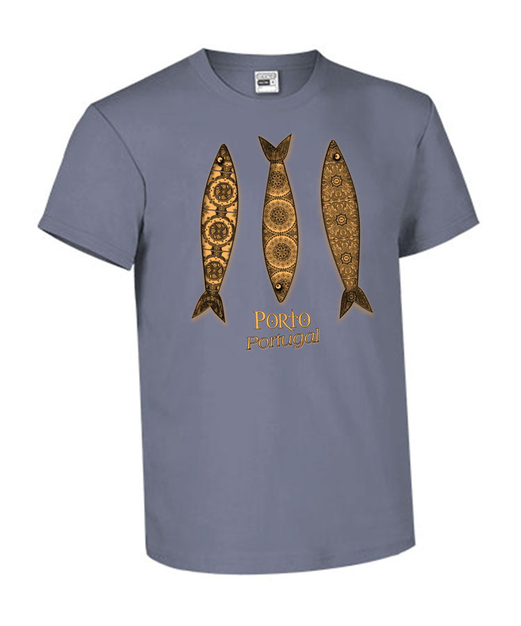 T-shirt Kids 3 Sardinhas Porto