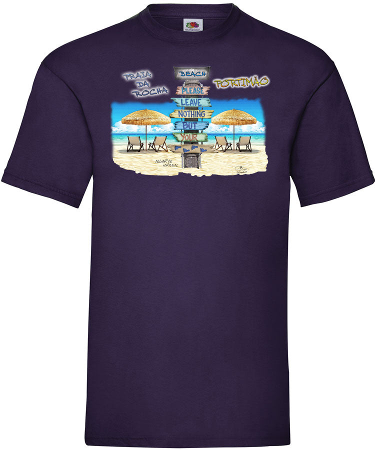 T-shirt Pegadas Praia da Rocha
