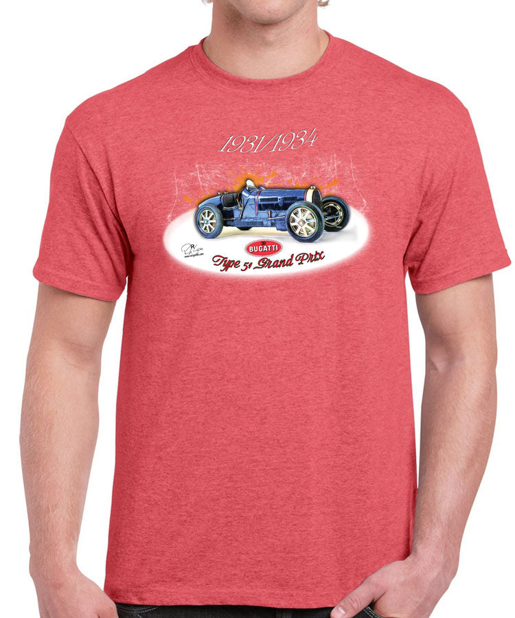 T-shirt Bugatti Type 51