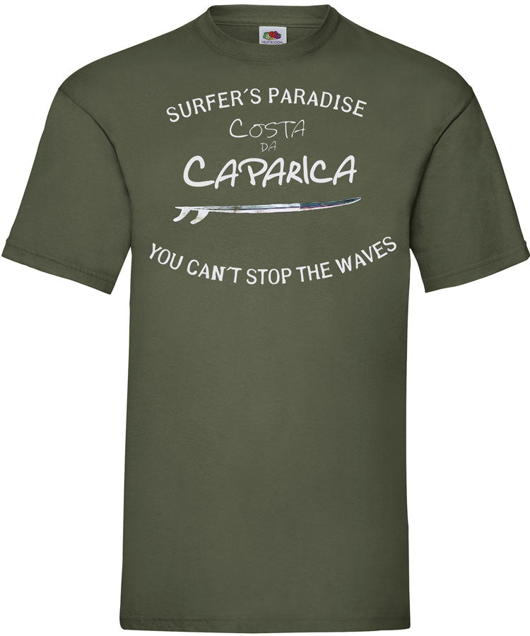T-shirt You Can't Stop the Waves Costa da Caparica