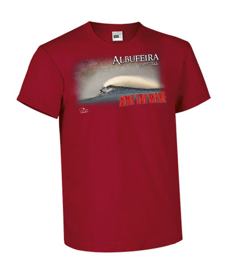 T-shirt Kids Ride the Wave Albufeira