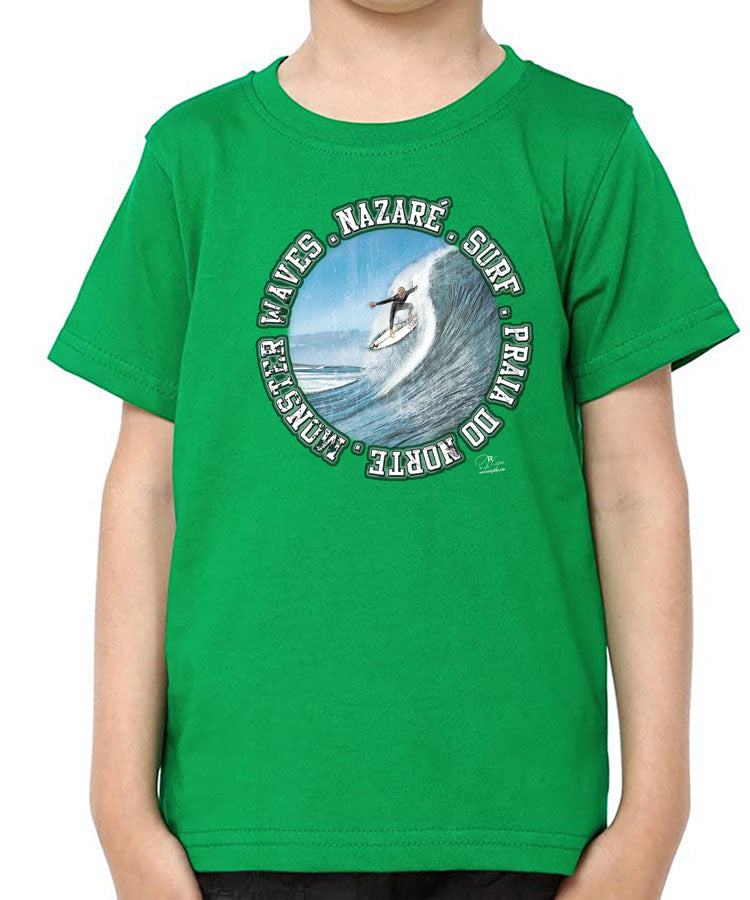 T-shirt Kids Monster Waves 2 Nazaré
