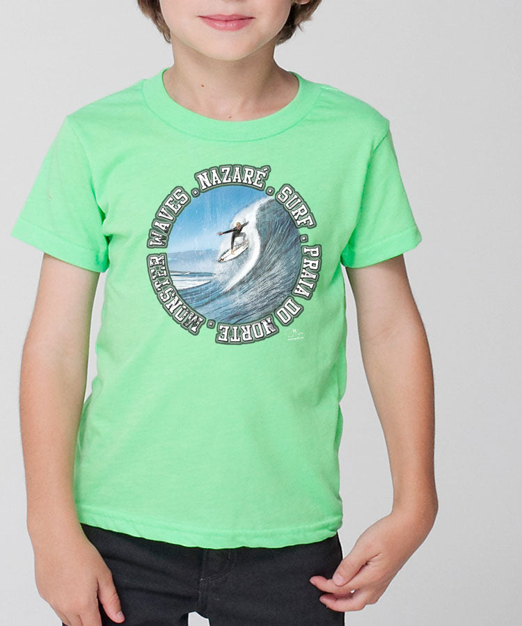 T-shirt Kids Monster Waves 2 Nazaré