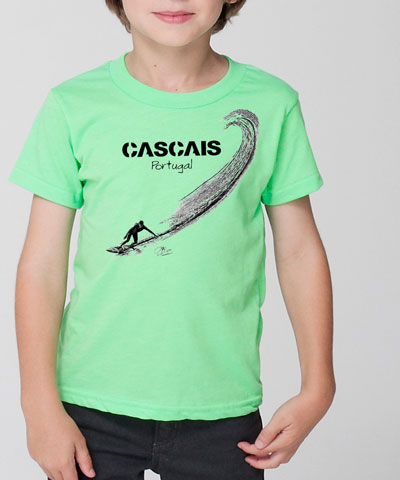 T-shirt Kids Surf Cascais
