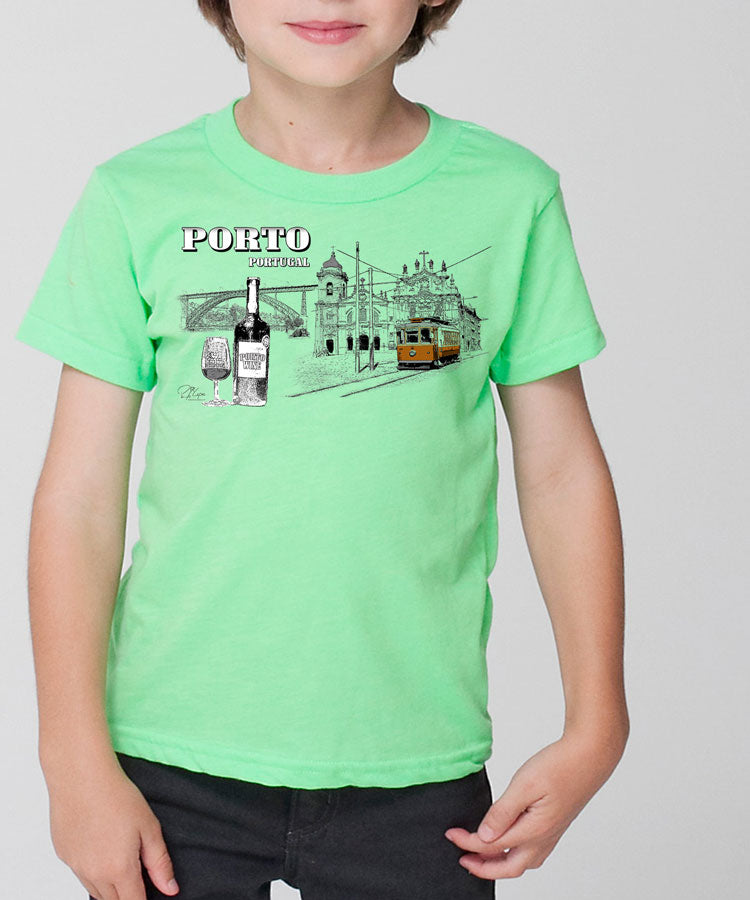 T-shirt Kids Monumentos Porto