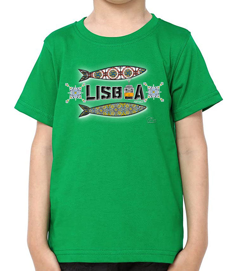 T-shirt Kids 2 Sardinhas Lisboa