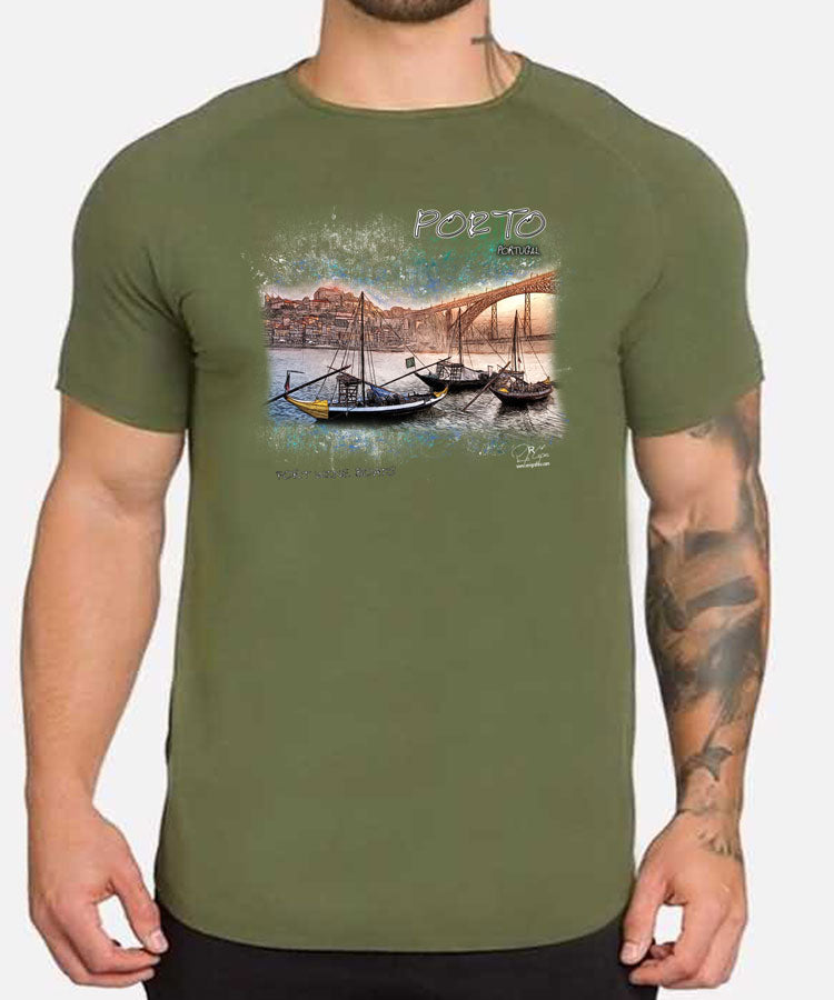 T-shirt Port Wine Boats