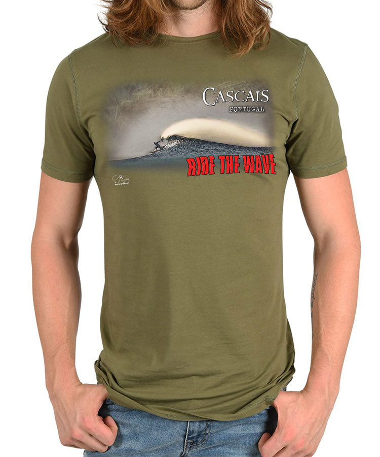 T-shirt Ride the Wave Cascais