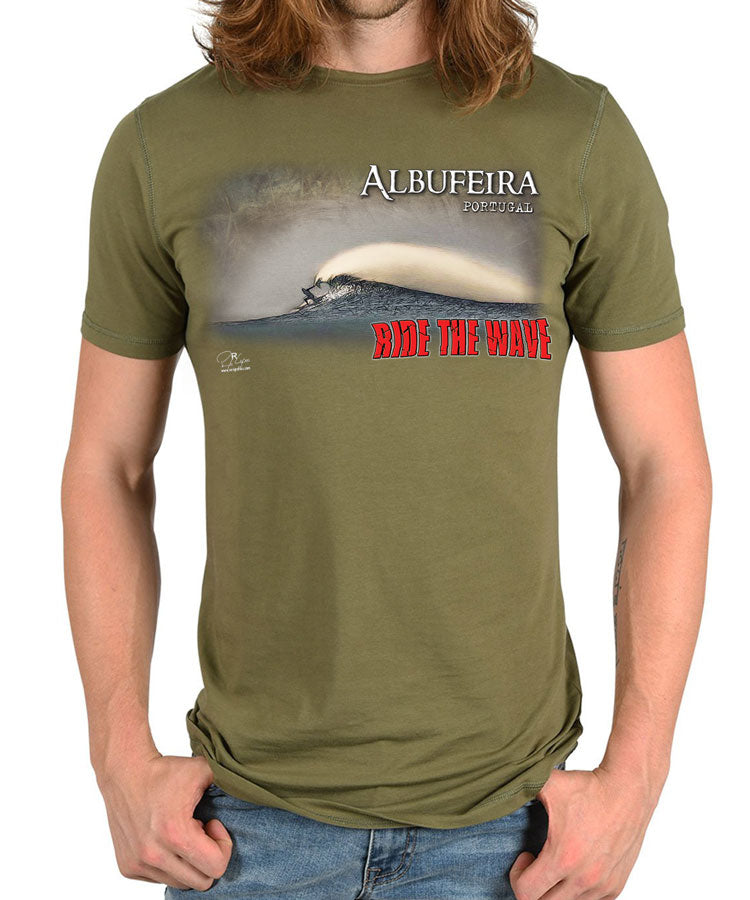 T-shirt Ride the Wave Albufeira