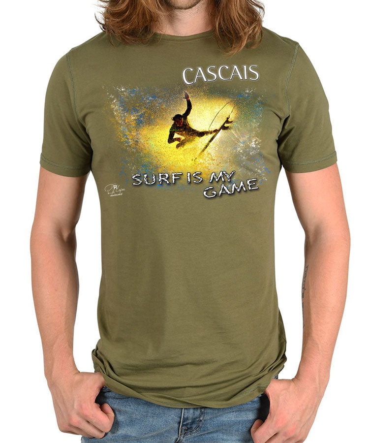 T-shirt Surf is My Game Cascais