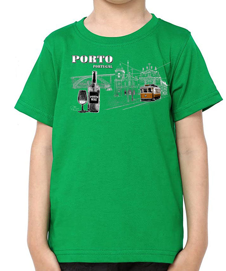 T-shirt Kids Monumentos Porto