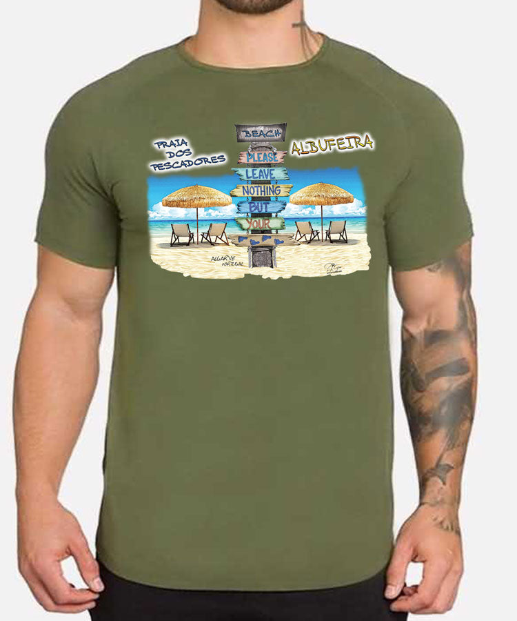 T-shirt Pegadas Albufeira