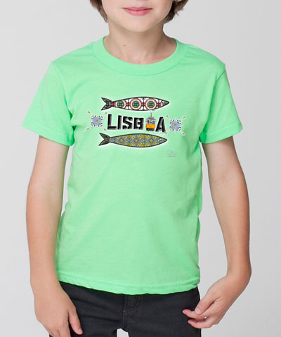 T-shirt Kids 2 Sardinhas Lisboa