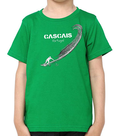 T-shirt Kids Surf Cascais