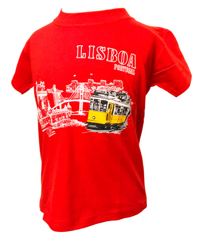 T-shirt Kids Monumentos Lisboa