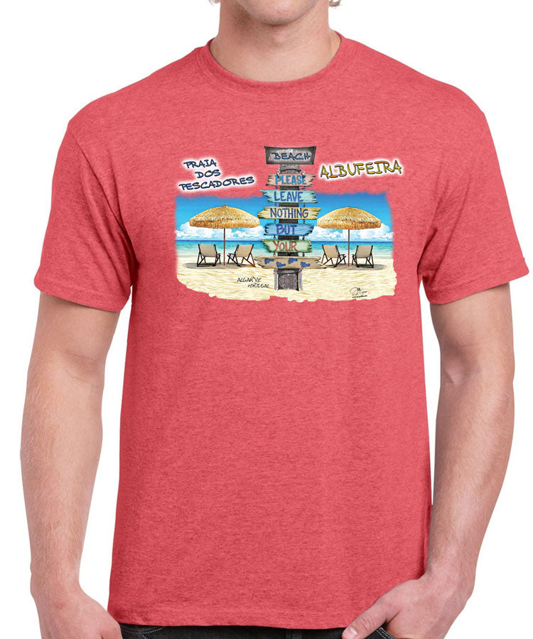 T-shirt Pegadas Albufeira