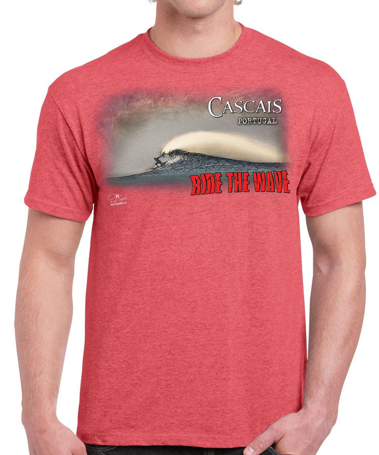 T-shirt Ride the Wave Cascais