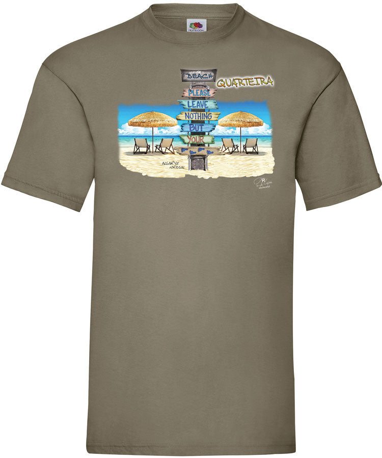 T-shirt Pegadas Quarteira