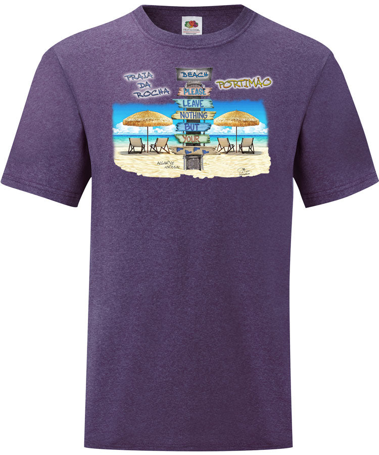 T-shirt Pegadas Praia da Rocha